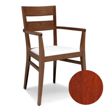 Jídelní židle s područkou K6 třešeň